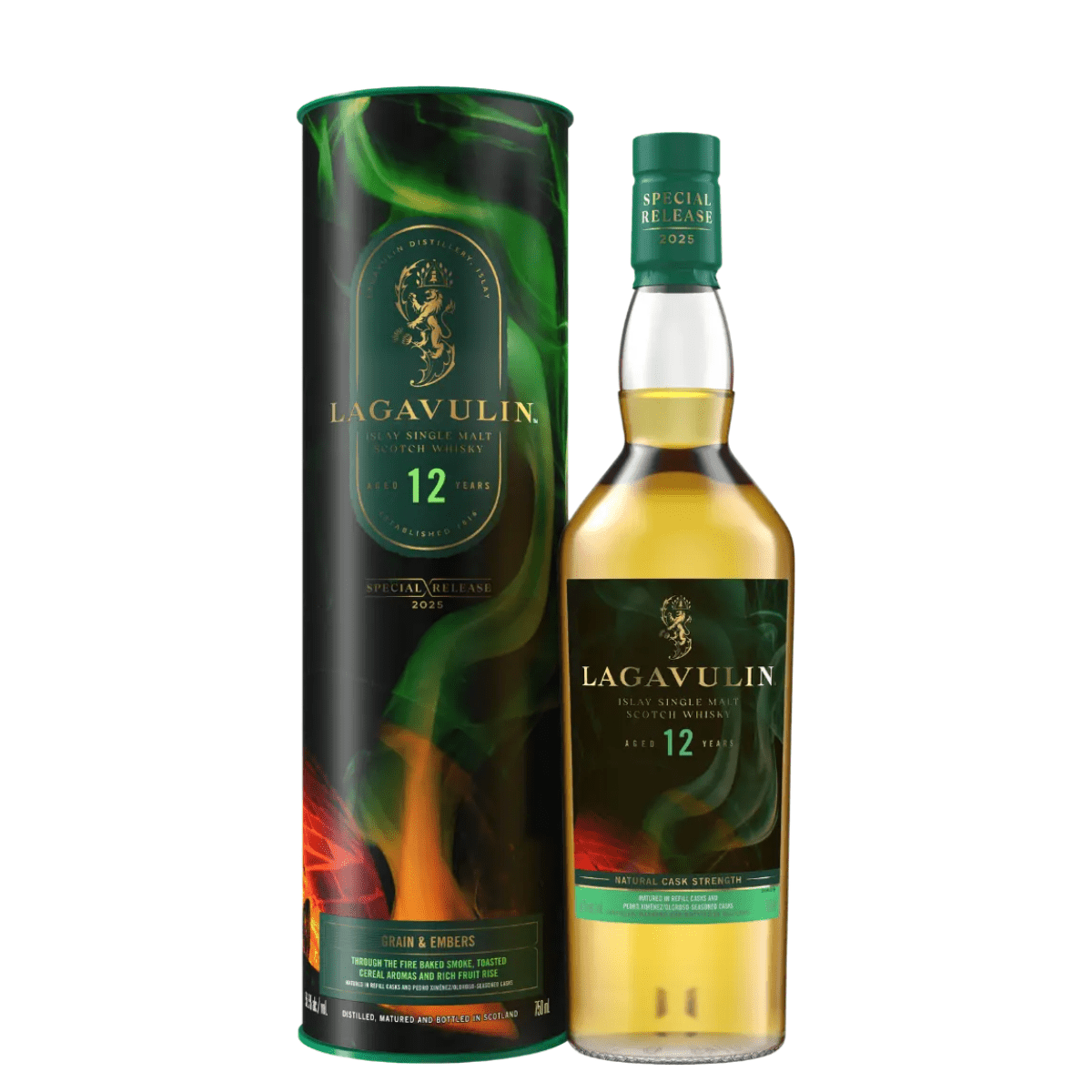 Lagavulin Grain & Embers Single Malt Scotch Whisky 12 year 750ml
