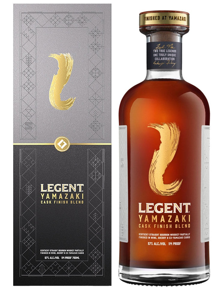 Legent Yamazaki Cask Finish Blend Kentucky Straight Bourbon Whiskey