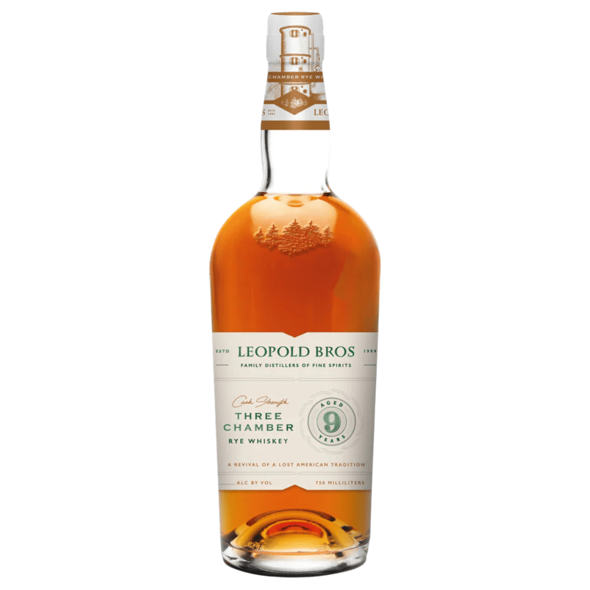Leopold Bros Three Chamber Rye Whiskey 9 Year 750ml