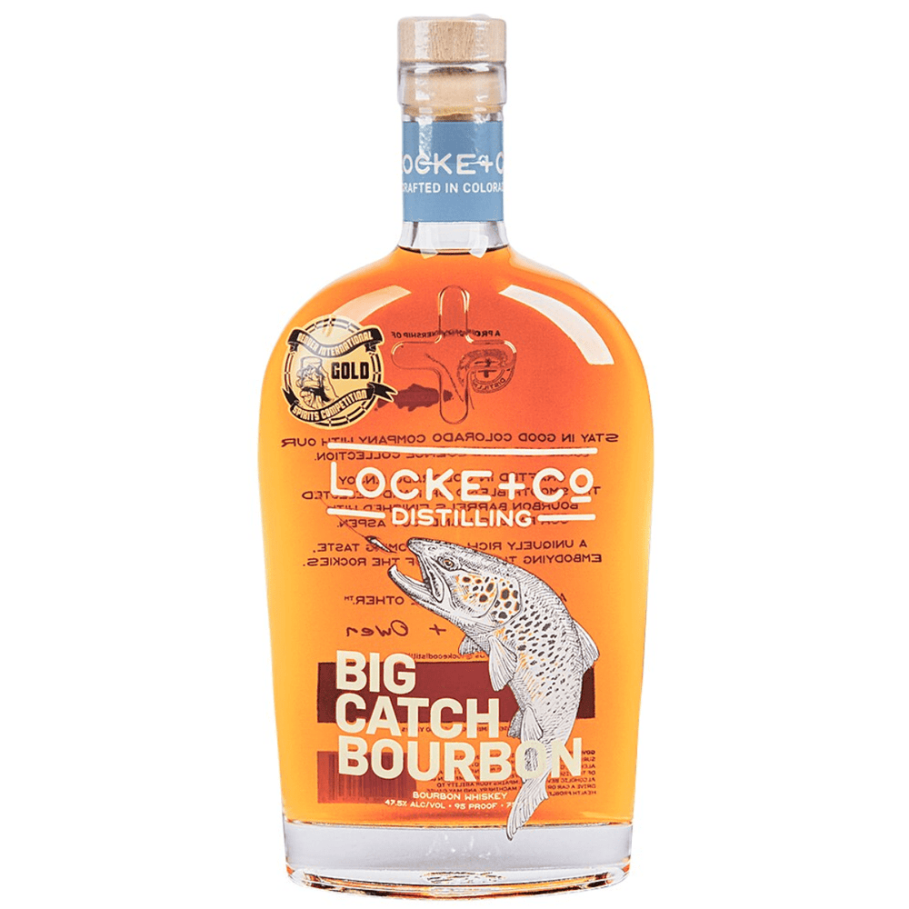 Locke + Co Distilling Big Catch Bourbon Whiskey 750 ML - Shop Buzzed