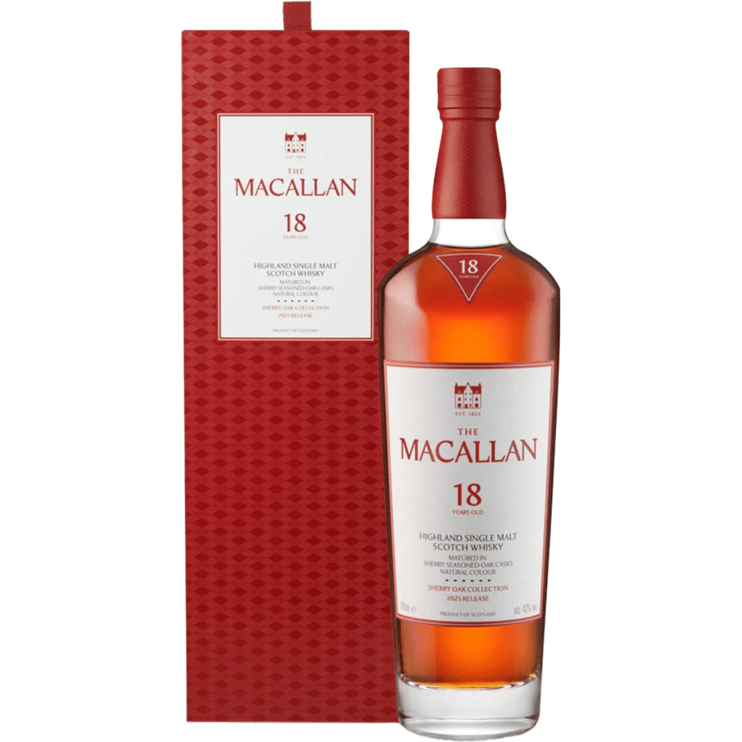 Macallan 18 Year Sherry Oak Cask 750ml - Shop Buzzed