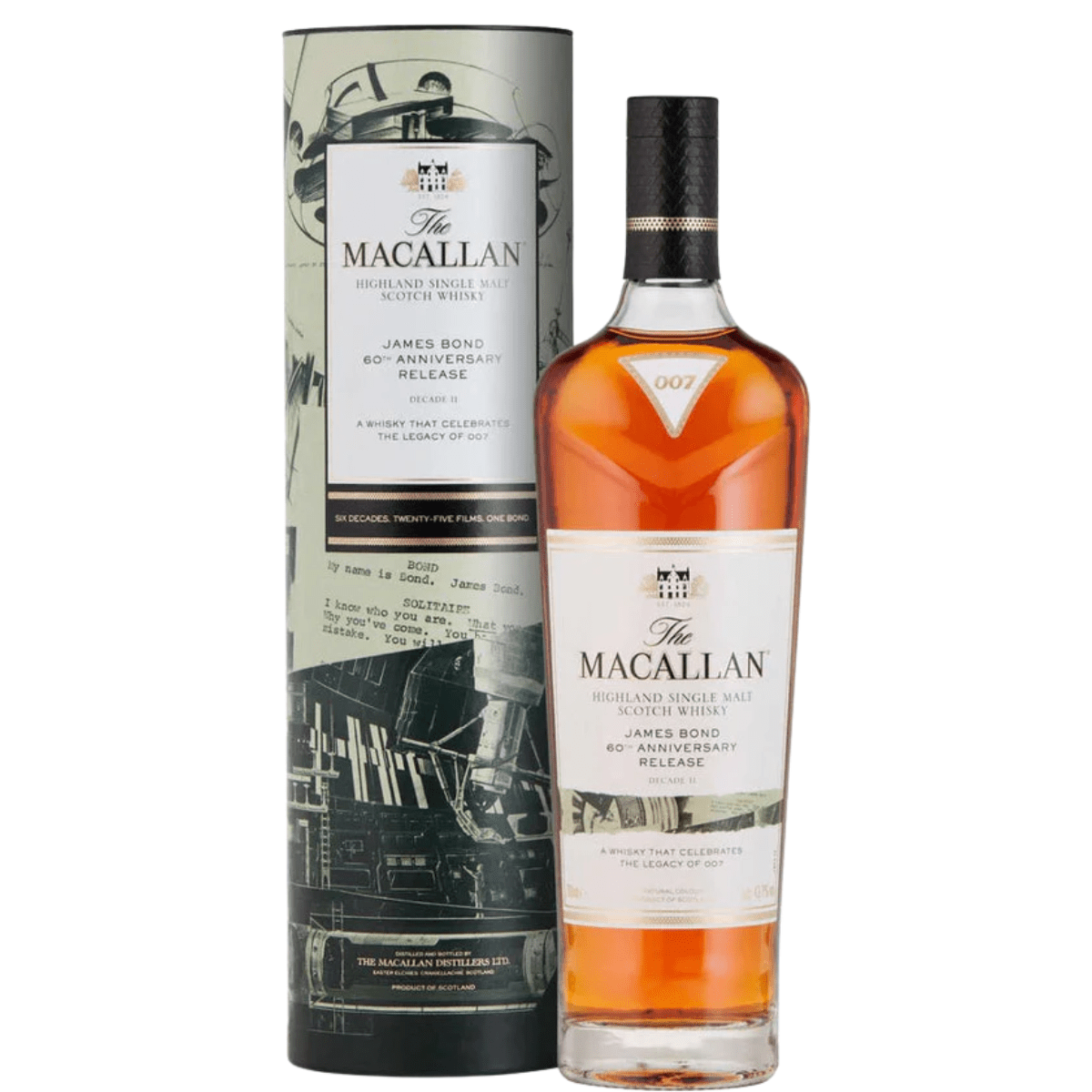 Macallan James Bond 60th Anniversary Release Decade II 700 ml