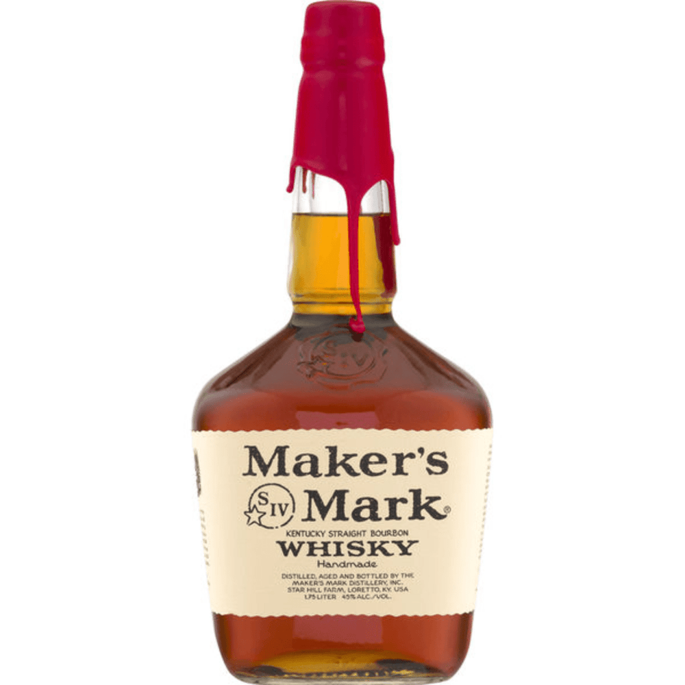 Makers Mark Kentucky Straight Bourbon Whisky 1.75L - Shop Buzzed