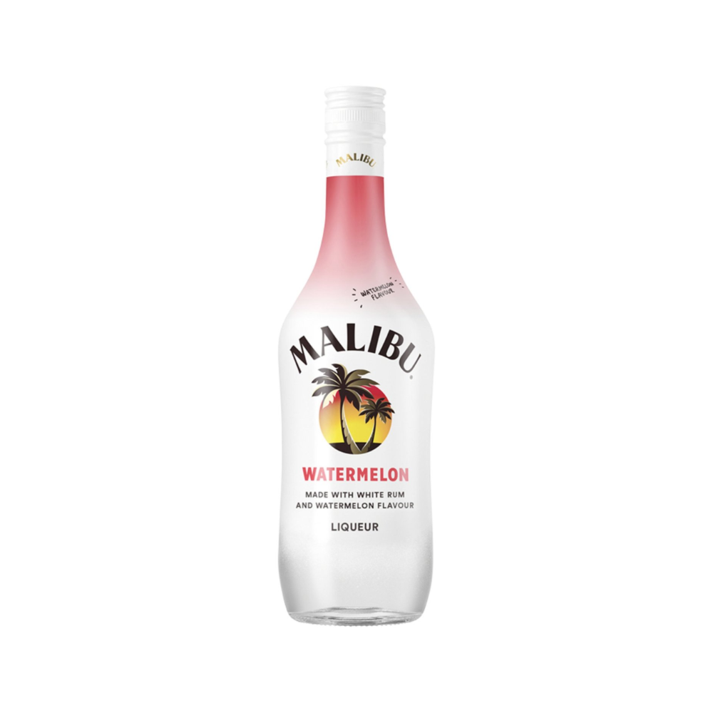 Malibu Flavored Caribbean Rum With Watermelon Liqueur 750ml