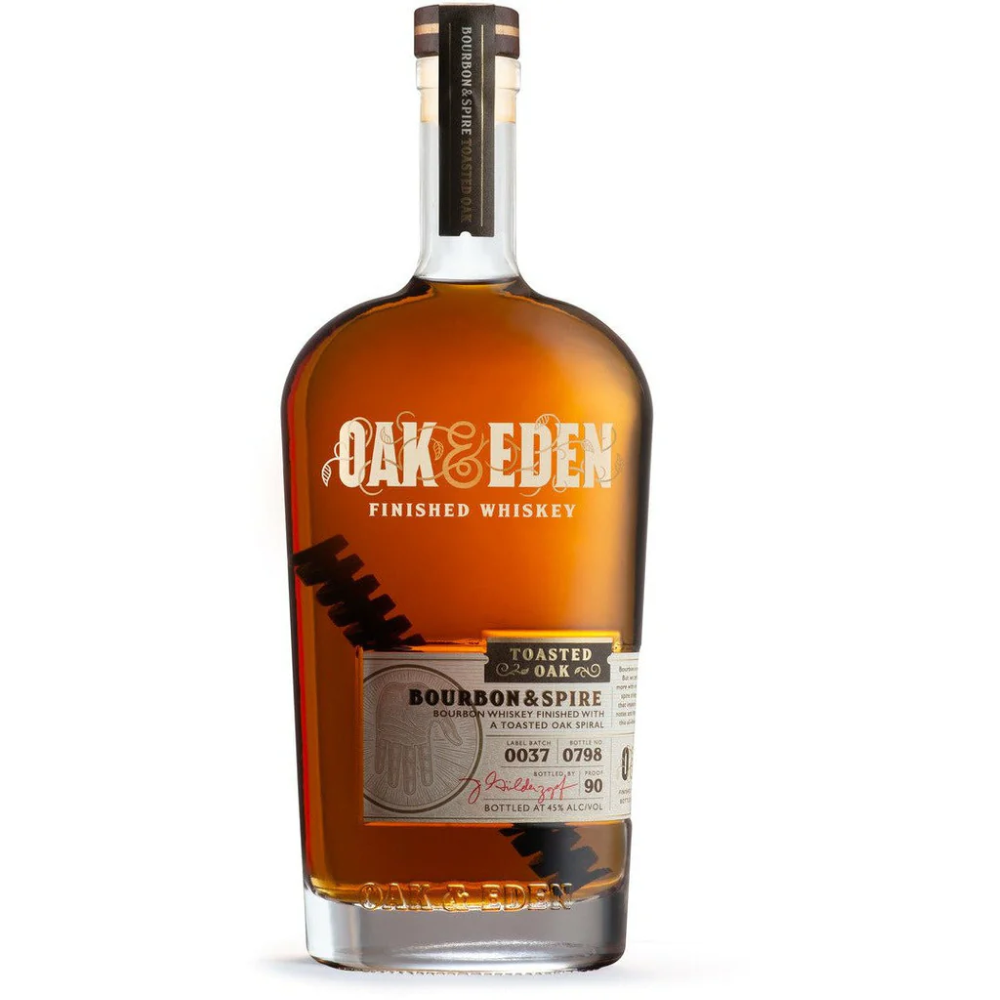 Oak & Eden Toasted Oak Bourbon & Spire Whiskey 750 ML
