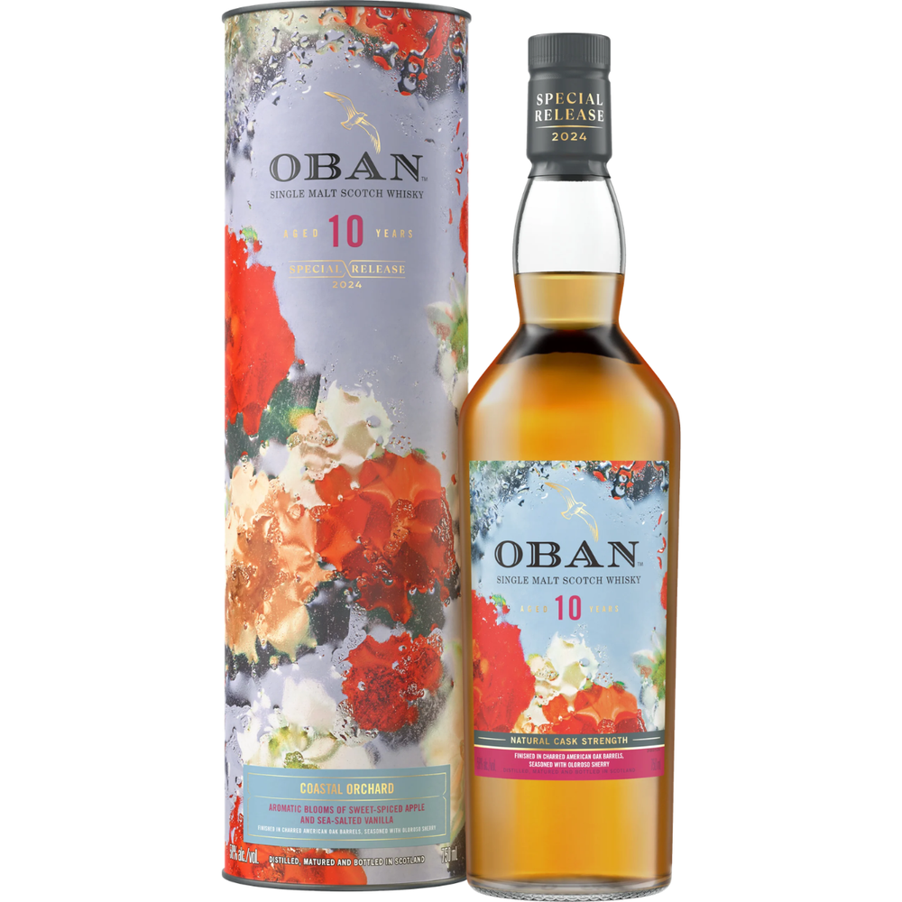 Oban Coastal Orchard Single Malt Scotch 10 year 750 ML - Shop Buzzed