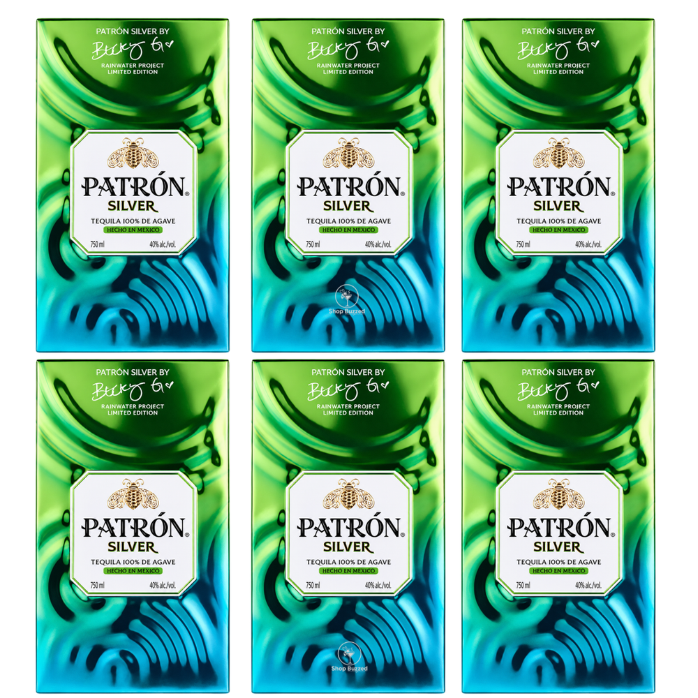 Patrón Silver Tequila x Becky G Limited Edition 6 Pack 750ML