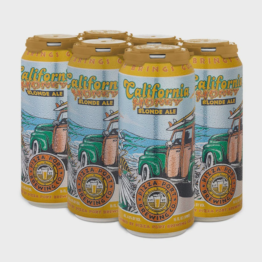 Pizza Port Cali Honey Ale 6pck 16oz cans