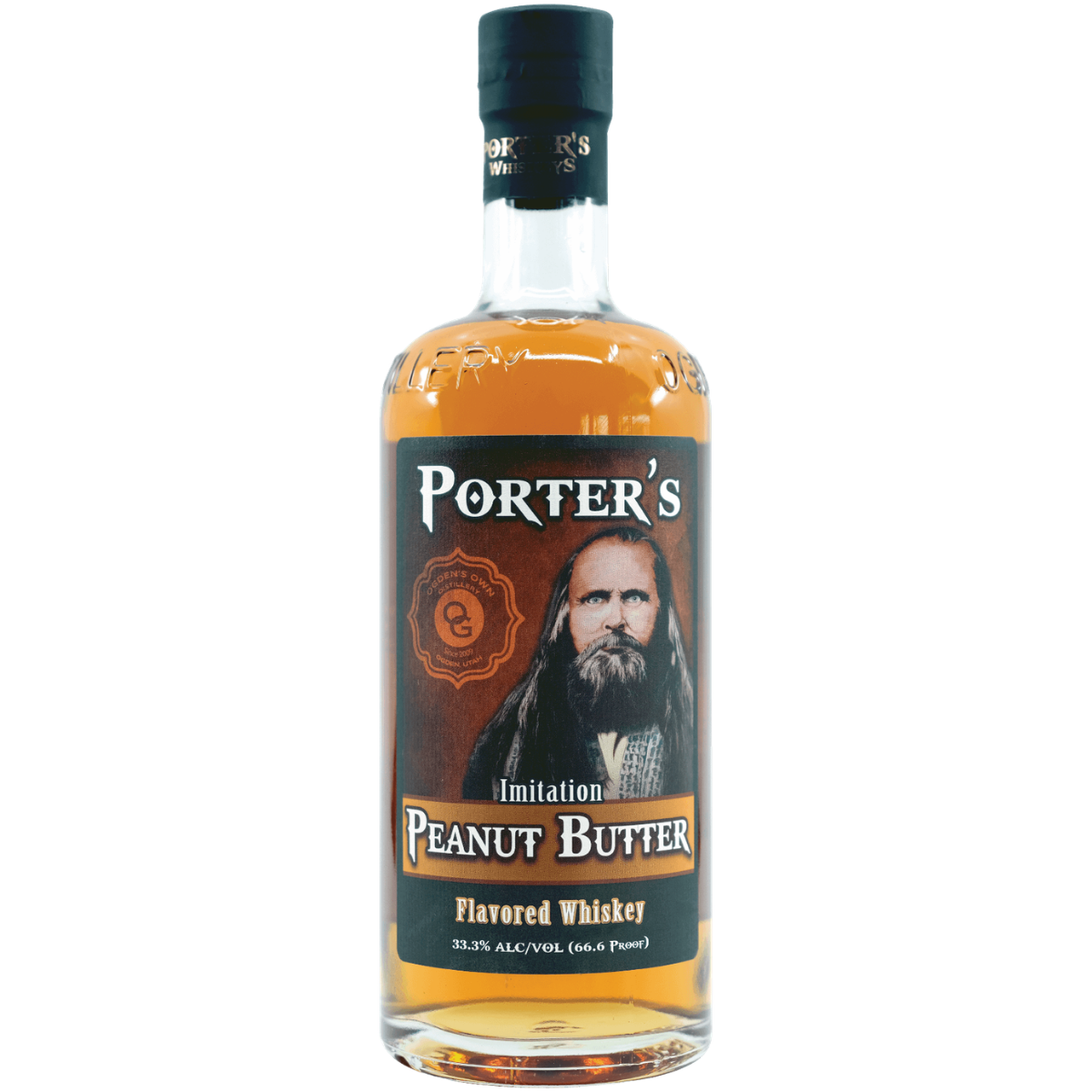 Porter's Peanut Butter Flavored Whiskey 750ml