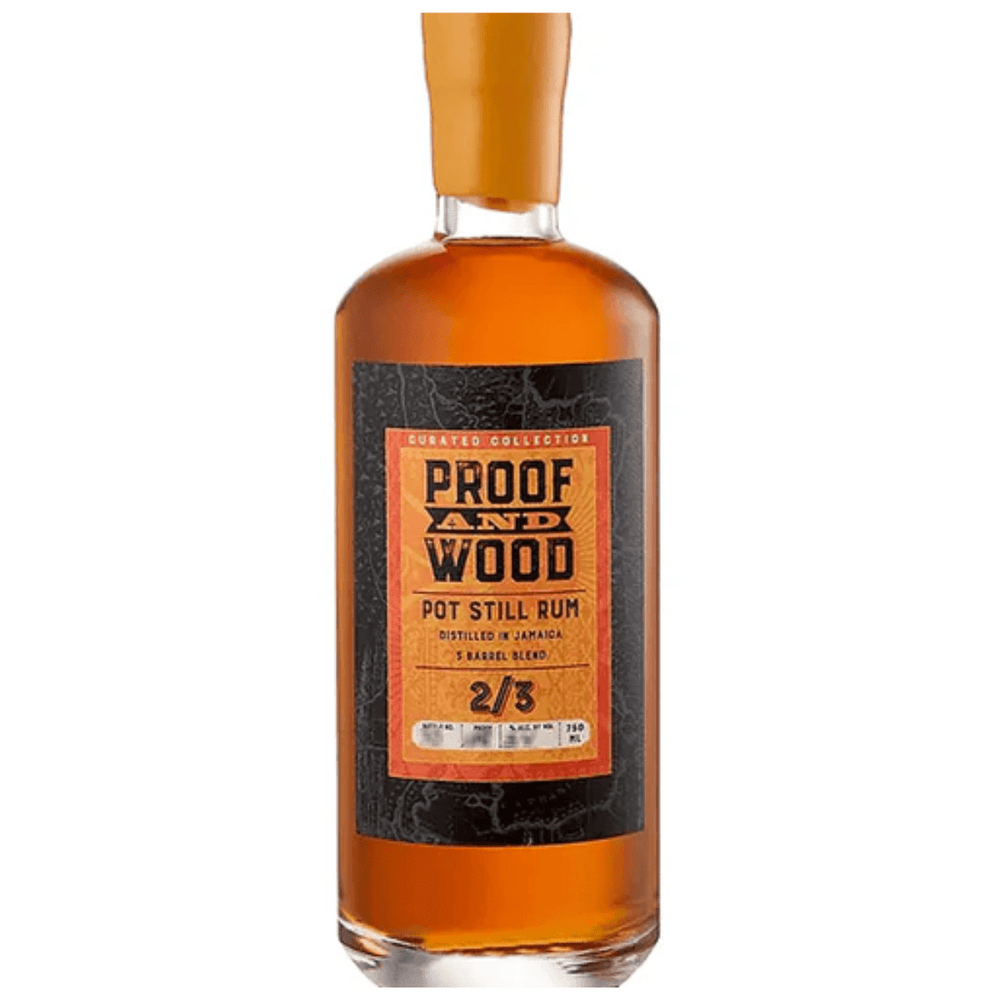 Proof and Wood Pot Still Rum 2/3 750 ml - Shop Buzzed