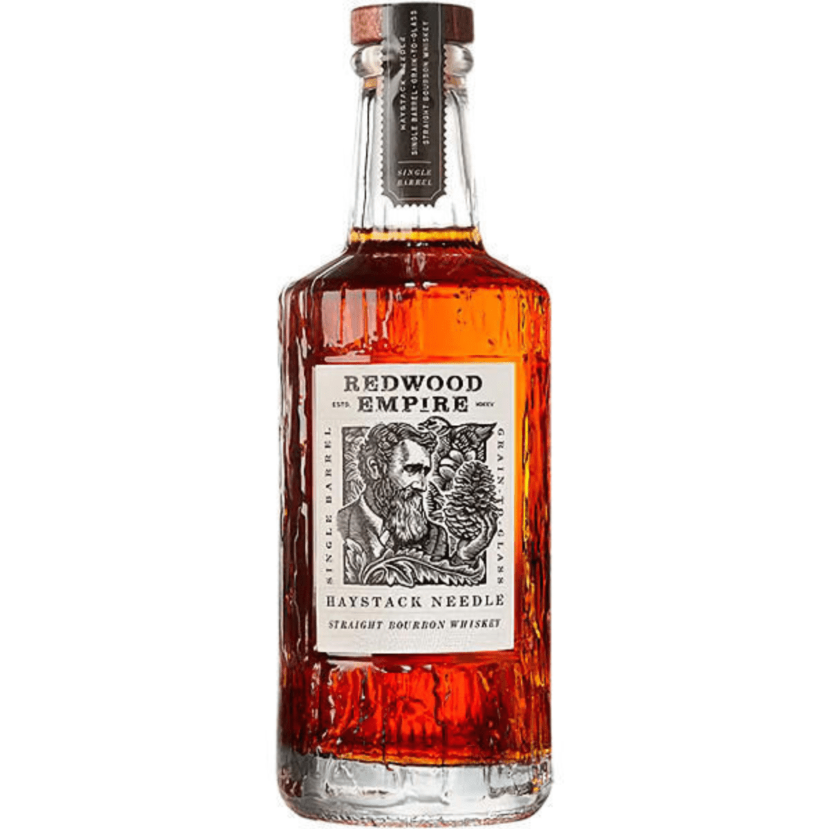 Redwood Empire Haystack Single Barrel High Rye Bourbon Whiskey Bonded 750 ML