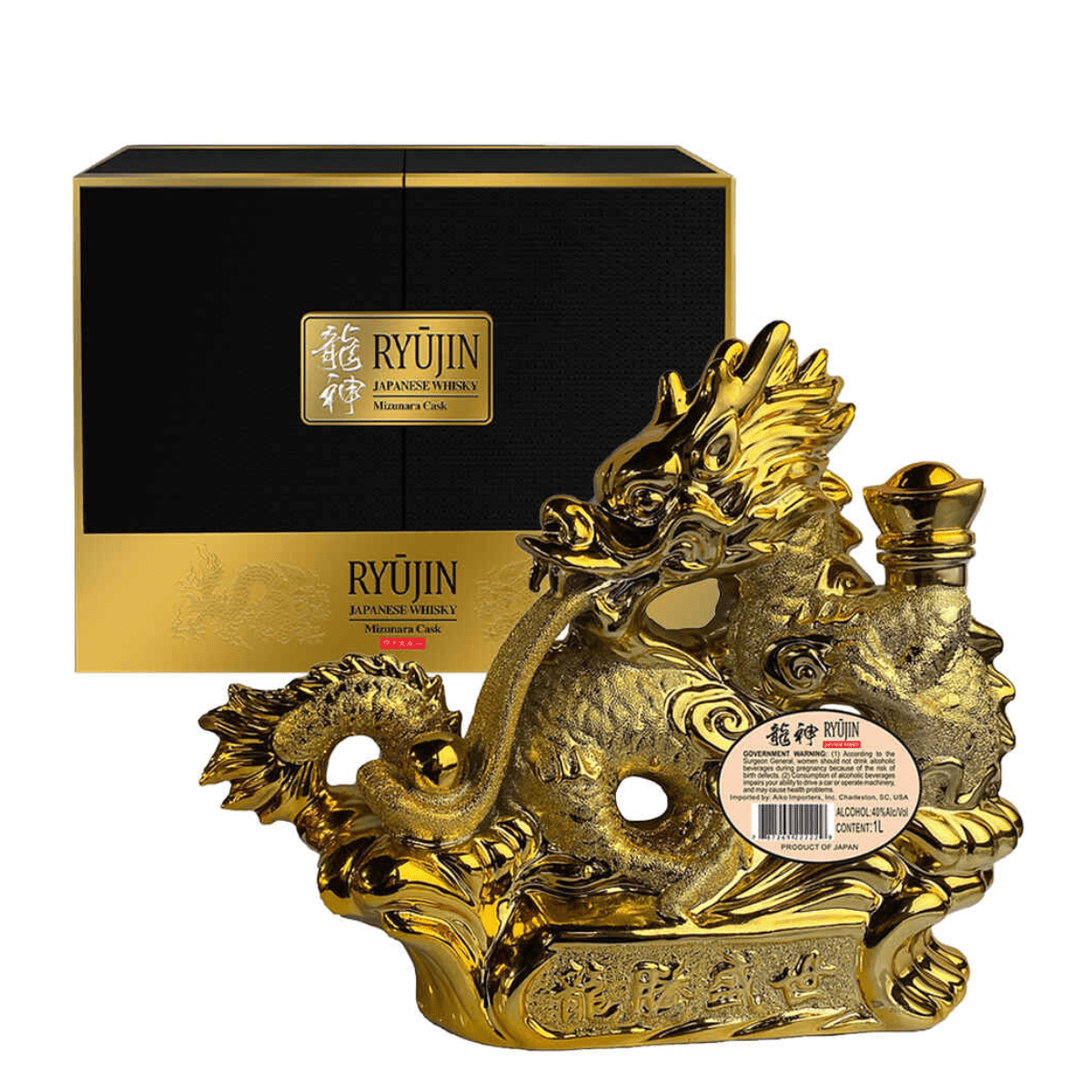 Ryujin Dragon Japanese Mizunara Cask Whisky 1 L
