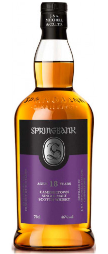 Springbank 18 Year Old Single Malt Scotch Whisky 750 ML