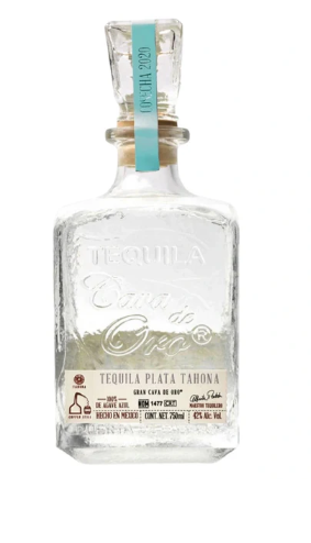 Cava de Oro Plata Tahona Tequila 750ml
