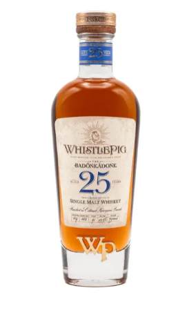 WhistlePig The Badönkådonk 25 Year Single Malt Whiskey 750mL