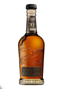 Templeton Rye 10 Year Old Whiskey 750mL