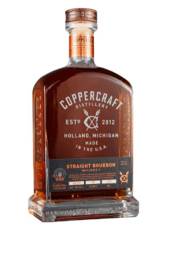 Coppercraft Distillery Straight Bourbon Whiskey 750mL