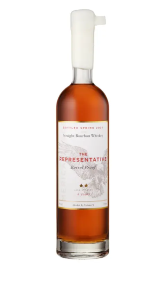The Representative 4 Year Old Barrel Proof Straight Bourbon Whiskey 750mL