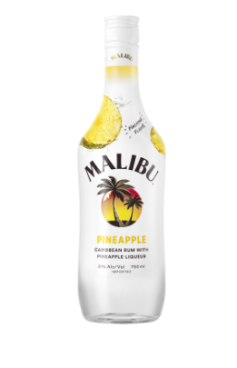 Malibu Carribean Rum Pineapple 750ml