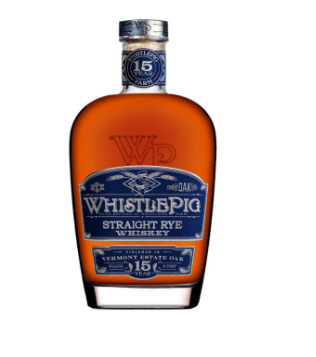 WhistlePig 15 Year Old Vermont Oak Finish Straight Rye Whiskey 750ml