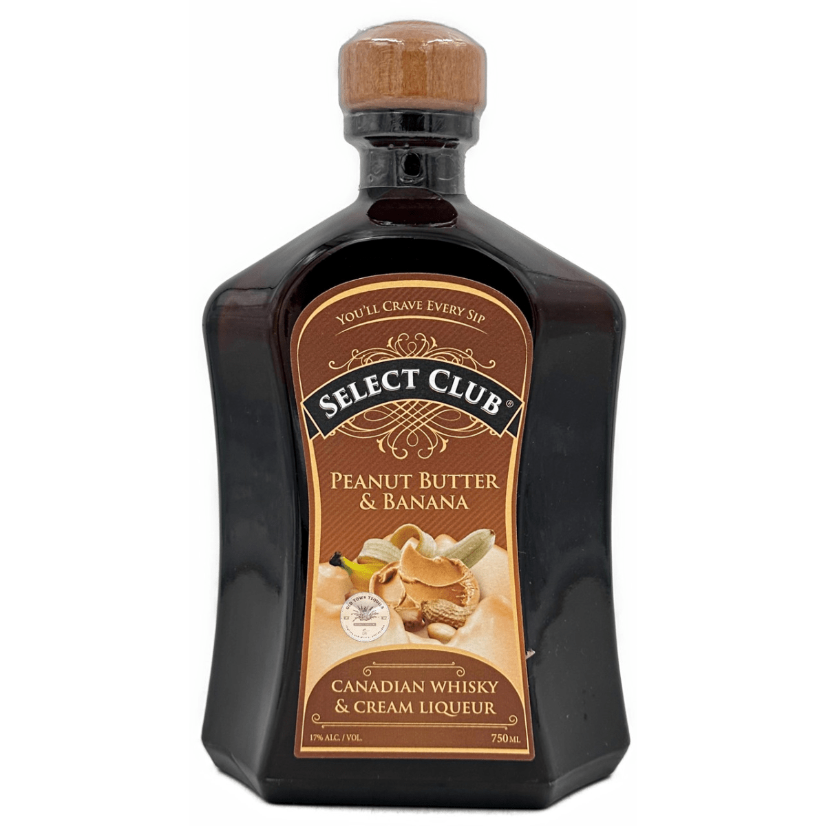 Select Club Peanut Butter and Banana Whisky Cream 750ml
