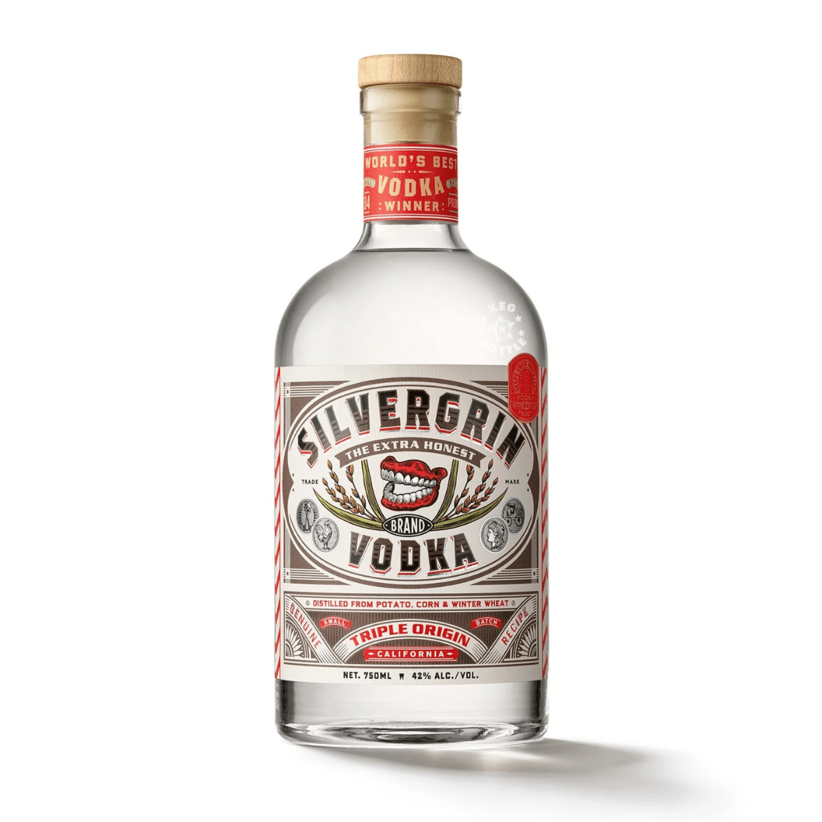 Silvergrin Vodka Triple Origin 750 ml