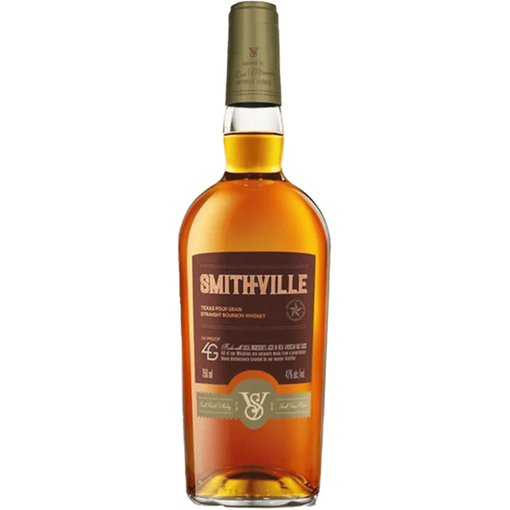 Smithville Texas Four Grain Straight Bourbon Whiskey 750ml - Shop Buzzed