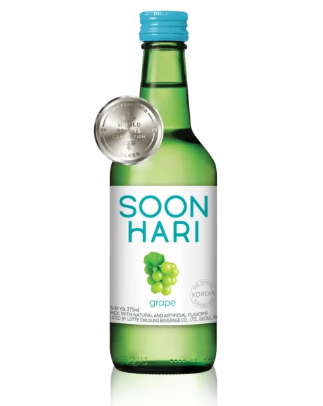 Soonhari Grape Soju - 375ml Bottle