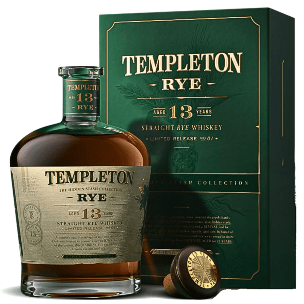 Templeton Rye Hidden Stash Collection 13 year 750ml - Shop Buzzed