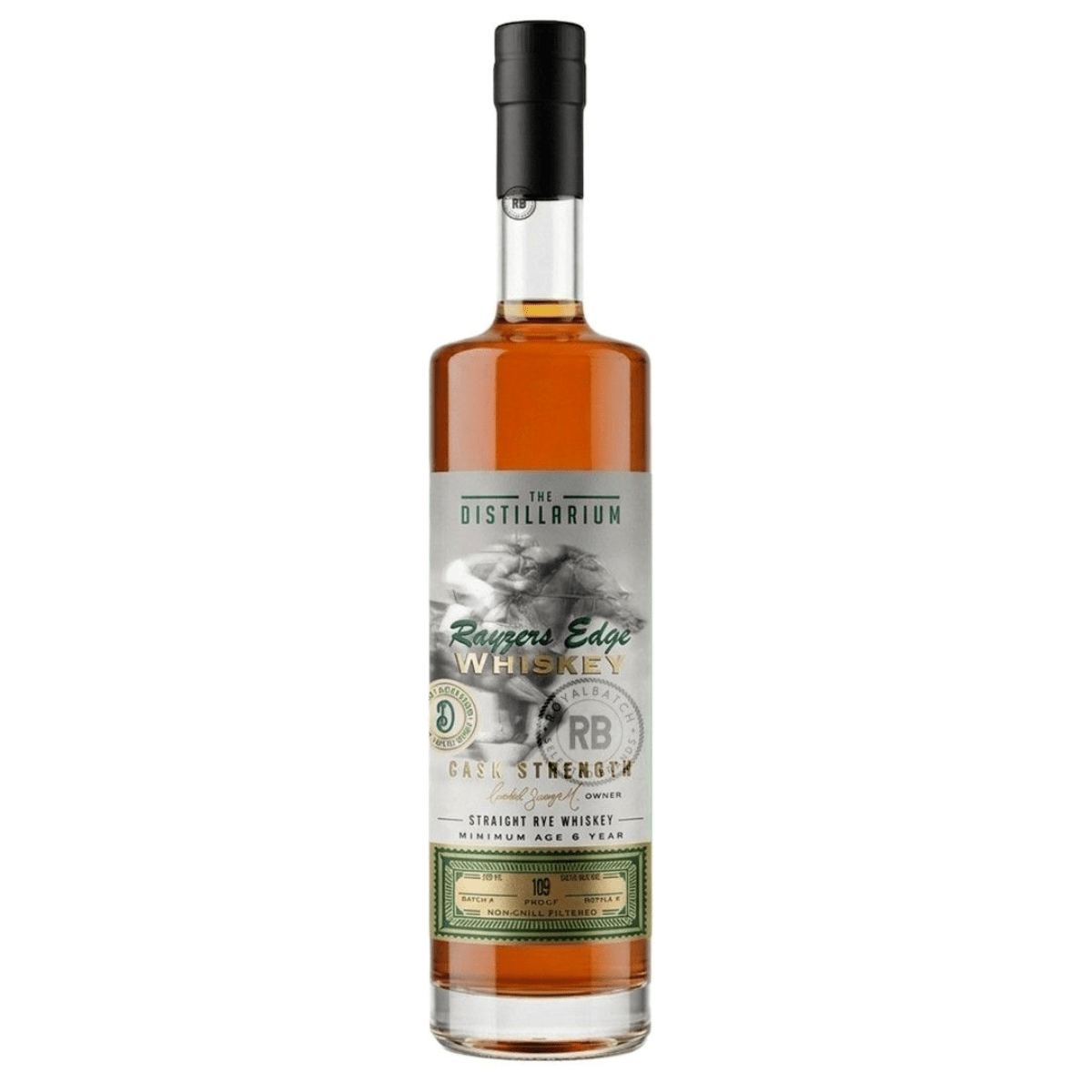 The Distillarium Rayzer's Edge 6yr Cask Strength Straight Rye 750ml
