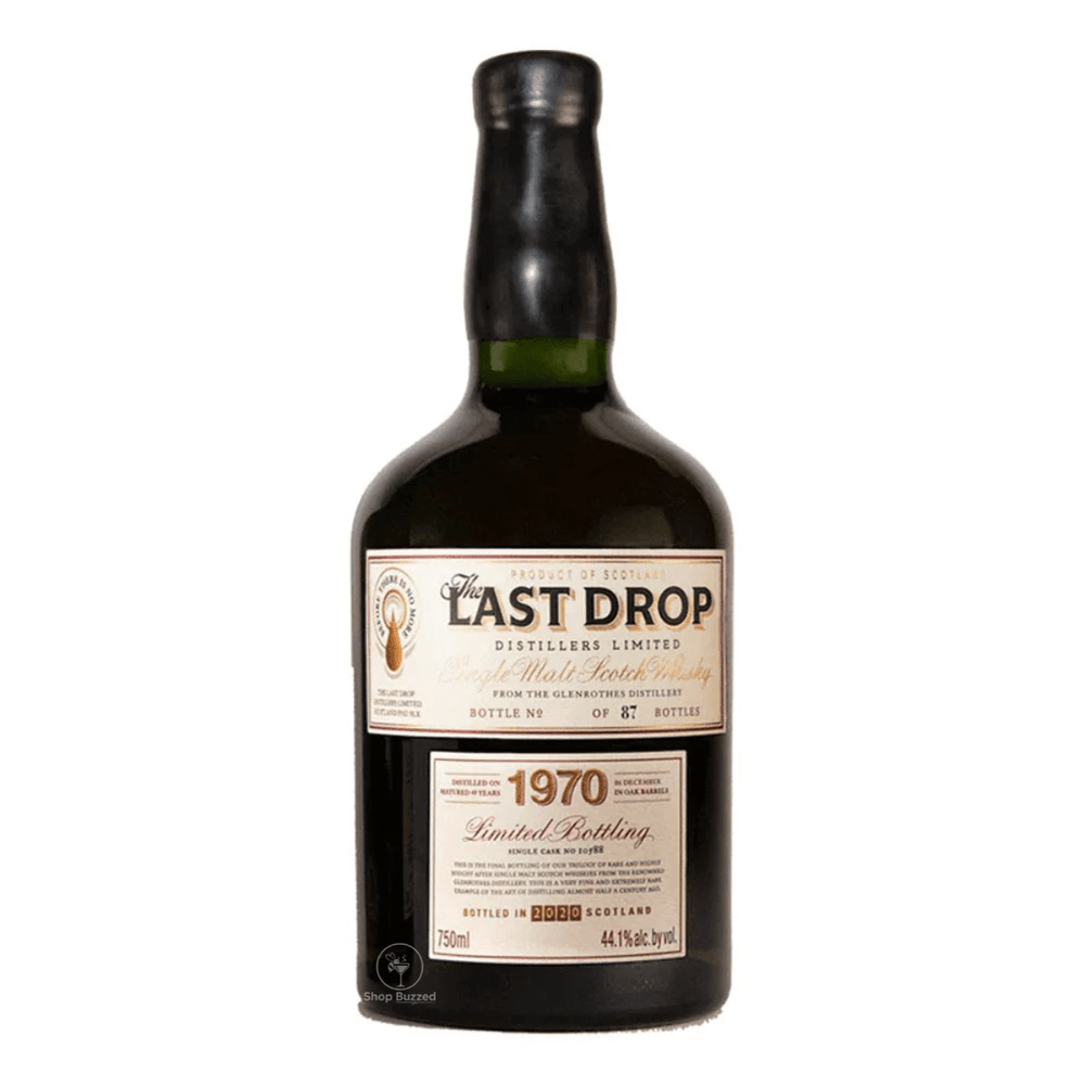 The Last Drop Glenrothes 1970 750ml - Shop Buzzed