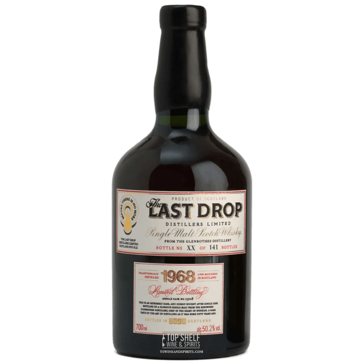 The Last Drop Glenrothes Cask 13508 #140 1968 750ml