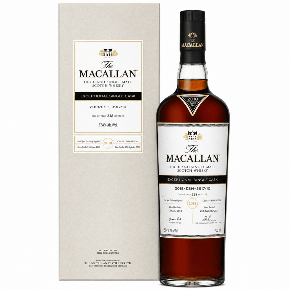 The Macallan Exceptional Single Cask 2018/ESH-3917/10 750 ml - Shop Buzzed