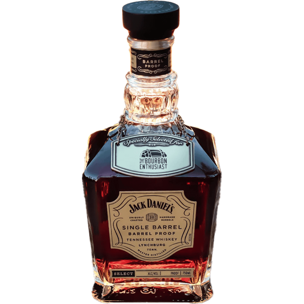 The Bourbon Enthusiast Jack Daniels Single Barrel Whiskey 750 ml - Shop Buzzed