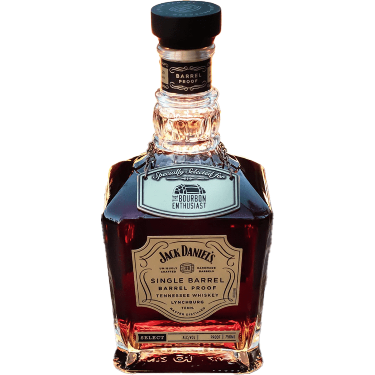 The Bourbon Enthusiast Jack Daniels Single Barrel Whiskey 750 ml