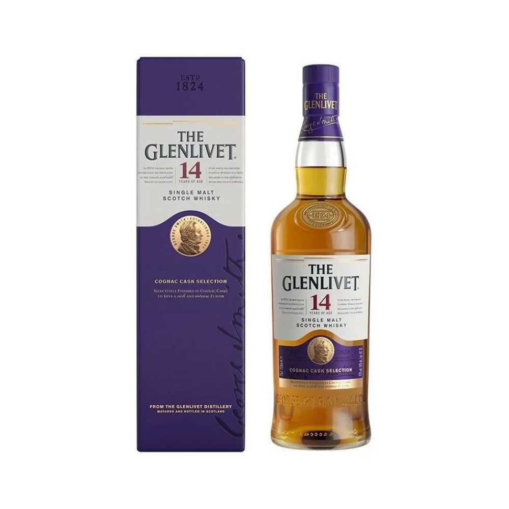 Glenlivet 14 Year Cognac Cask Selection 750ML