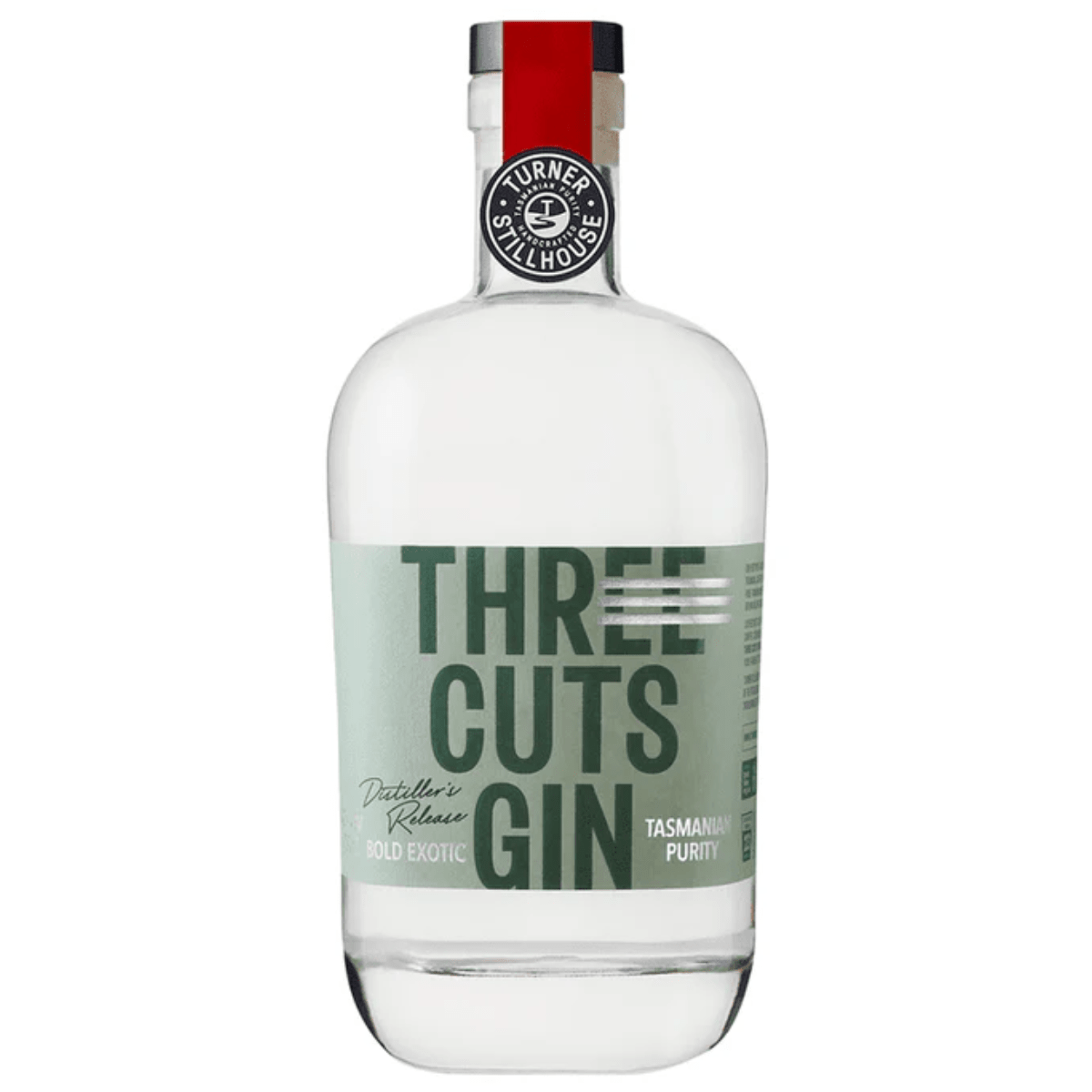 Three Cuts Distillers Release Bold Exotic Tasmania Gin 750 ml