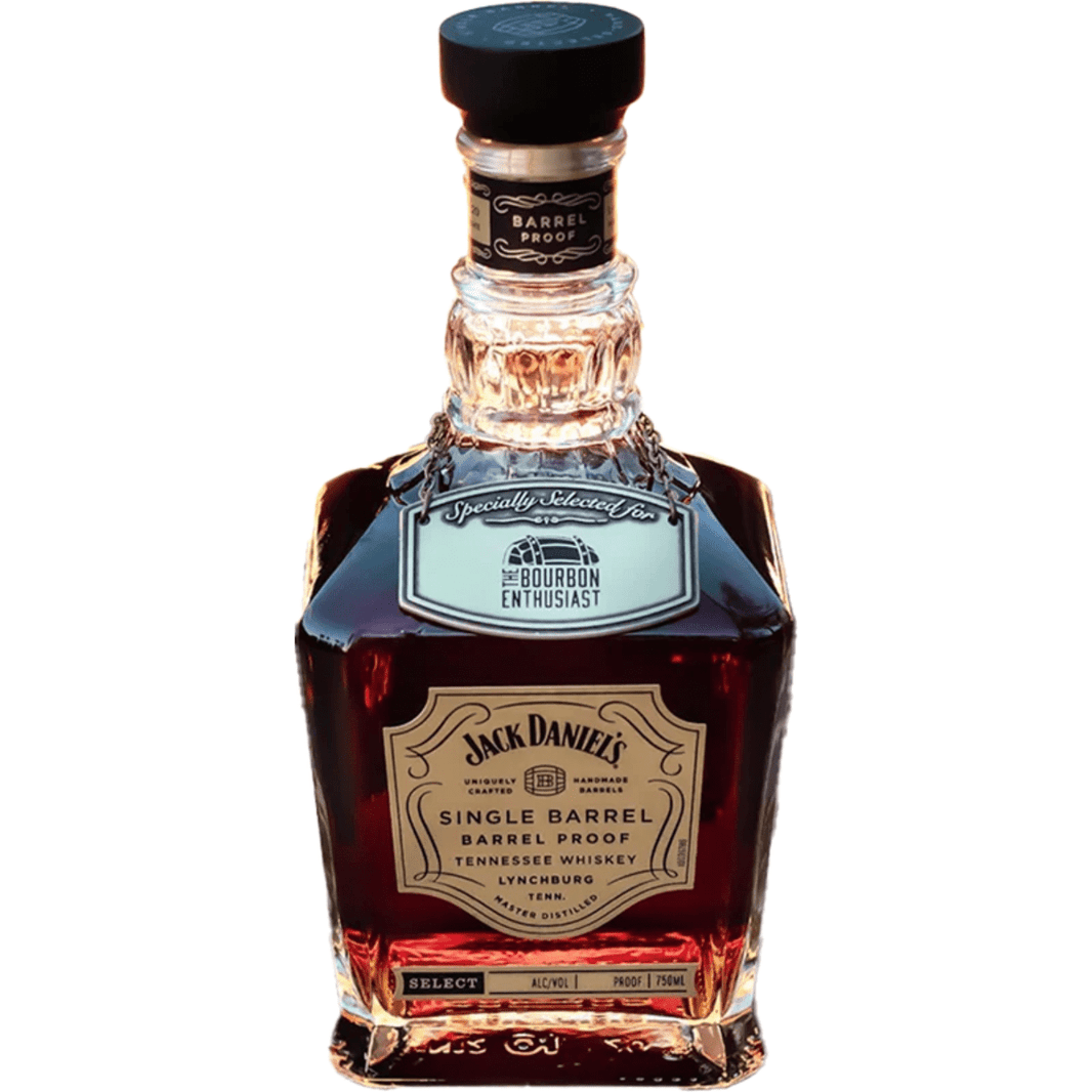 The Bourbon Enthusiast Jack Daniels Single Barrel 750 ml - Shop Buzzed