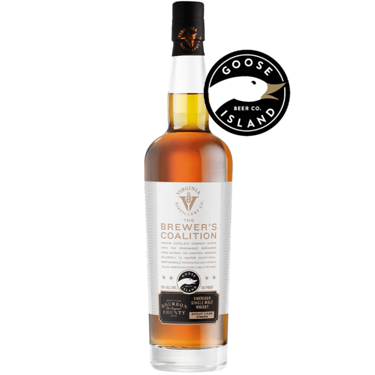 Virginia Distillery Co. Goose Island Bourbon County Stout Cask Finish Edition 2025 700ml