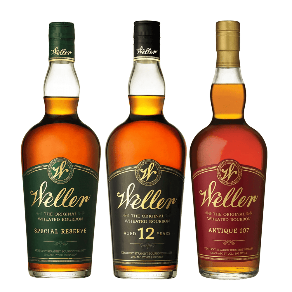 Weller Antique 107, 12 Year & Special Reserve Bundle 750ML - Shop Buzzed
