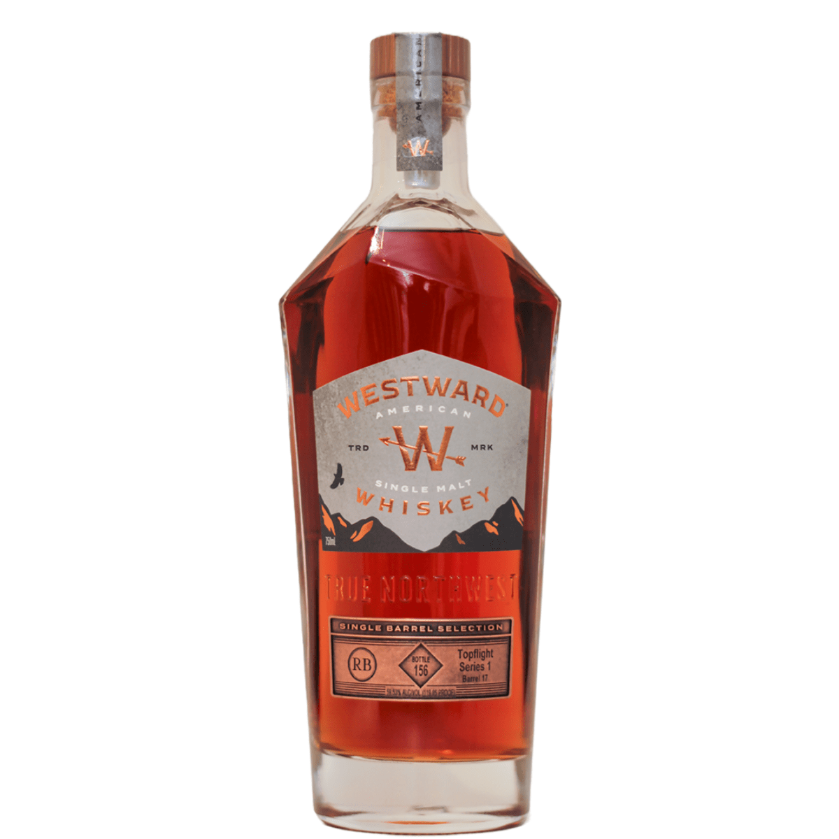 Westward Top Flight Series 1  Single Barrel #17 750ml