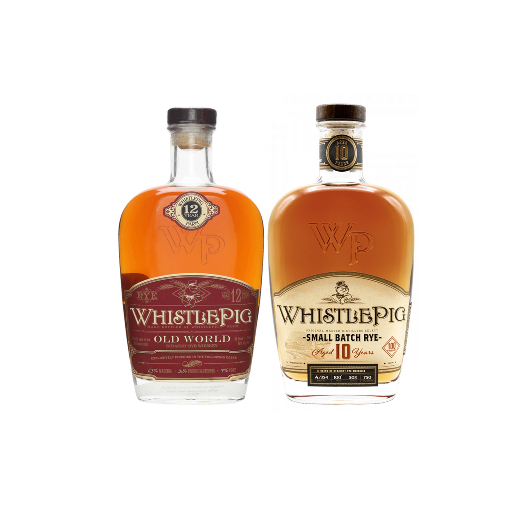 WhistlePig 10 & 12 Year Whiskey Bundle