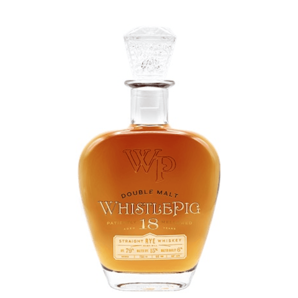 WhistlePig Double Malt 18 Year Old Straight Rye Whiskey 750ml - Shop Buzzed