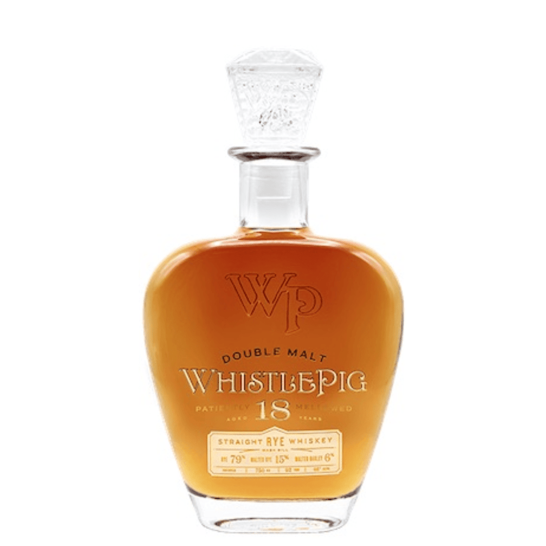 WhistlePig Double Malt 18 Year Old Straight Rye Whiskey 750ml - Shop Buzzed