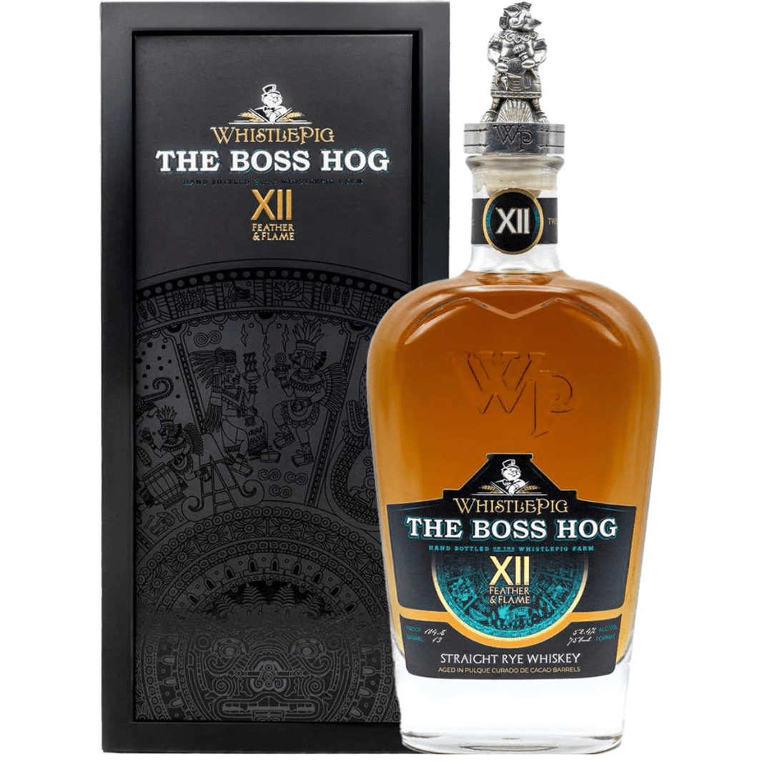 WhistlePig The Boss Hog XII Feather & Flame 750ml - Shop Buzzed
