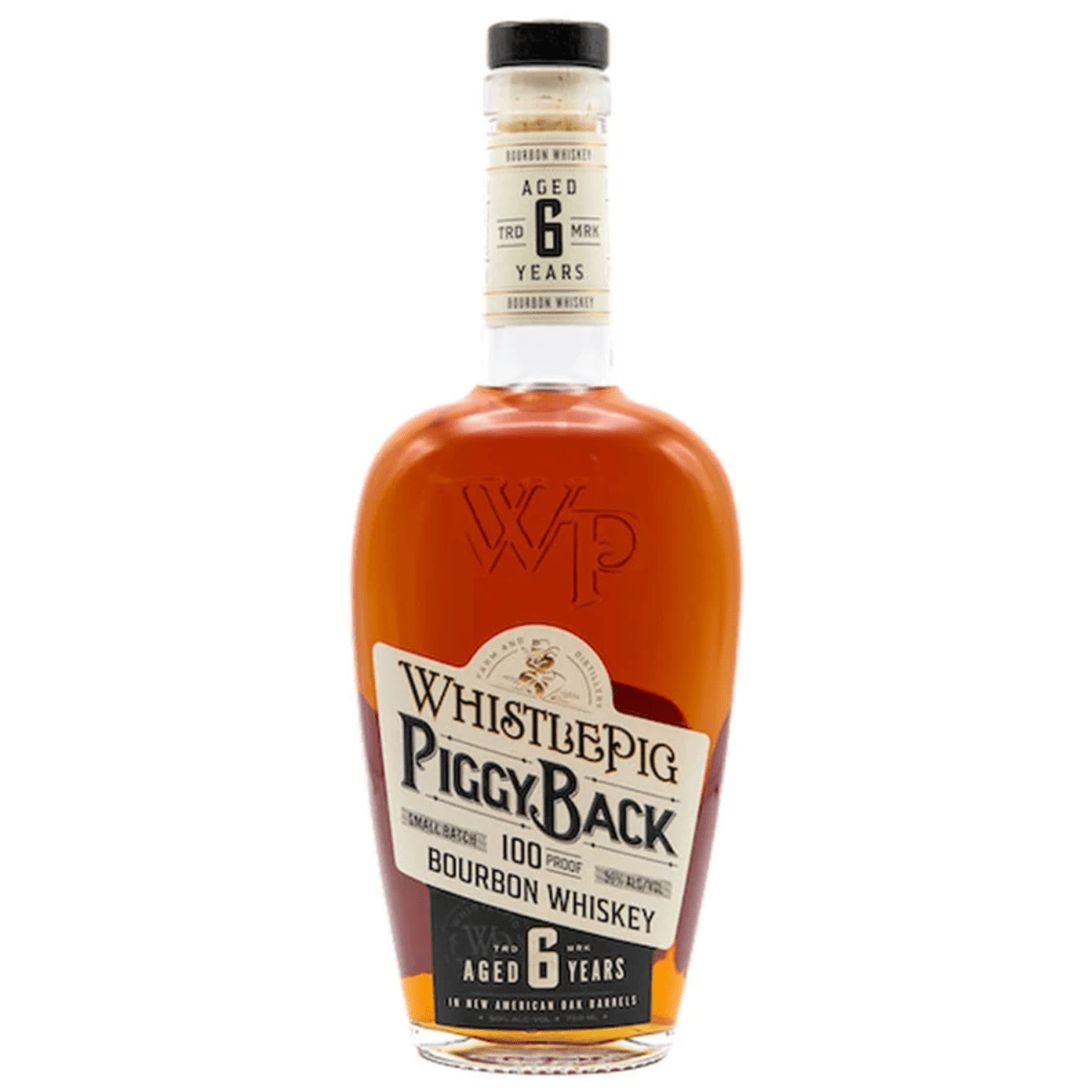 WhistlePig 6yr Piggy Back Bourbon Whiskey 750ml