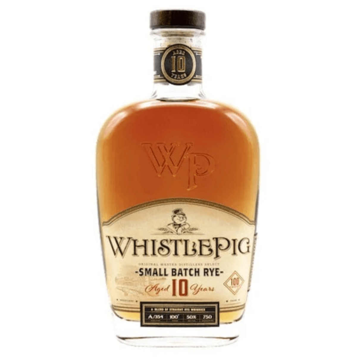 Whistlepig 10 Year Straight Rye Whiskey 750ml