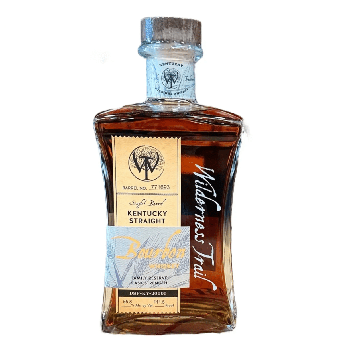 Wilderness Trail Family Reserve Cask Strength Barrel No 771289 DSP-KY-20005 Alexander 750ml