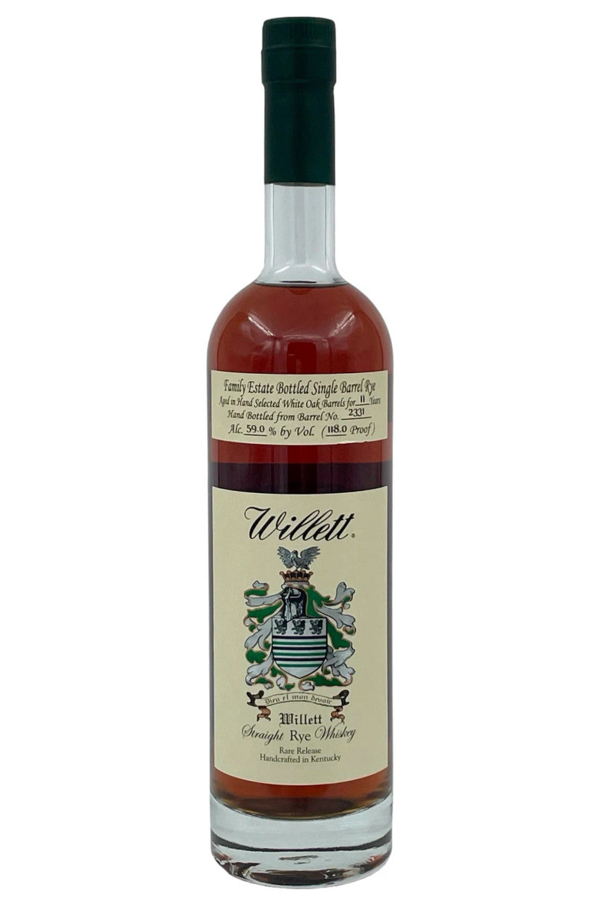 Willett Family Estate Single Barrel 11 Year Old Rye Whiskey #2364 Best