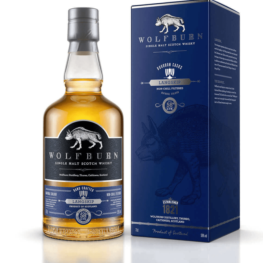 Taster's Club - Wolfburn Langskip Single Malt Scotch 750 ml - Shop Buzzed